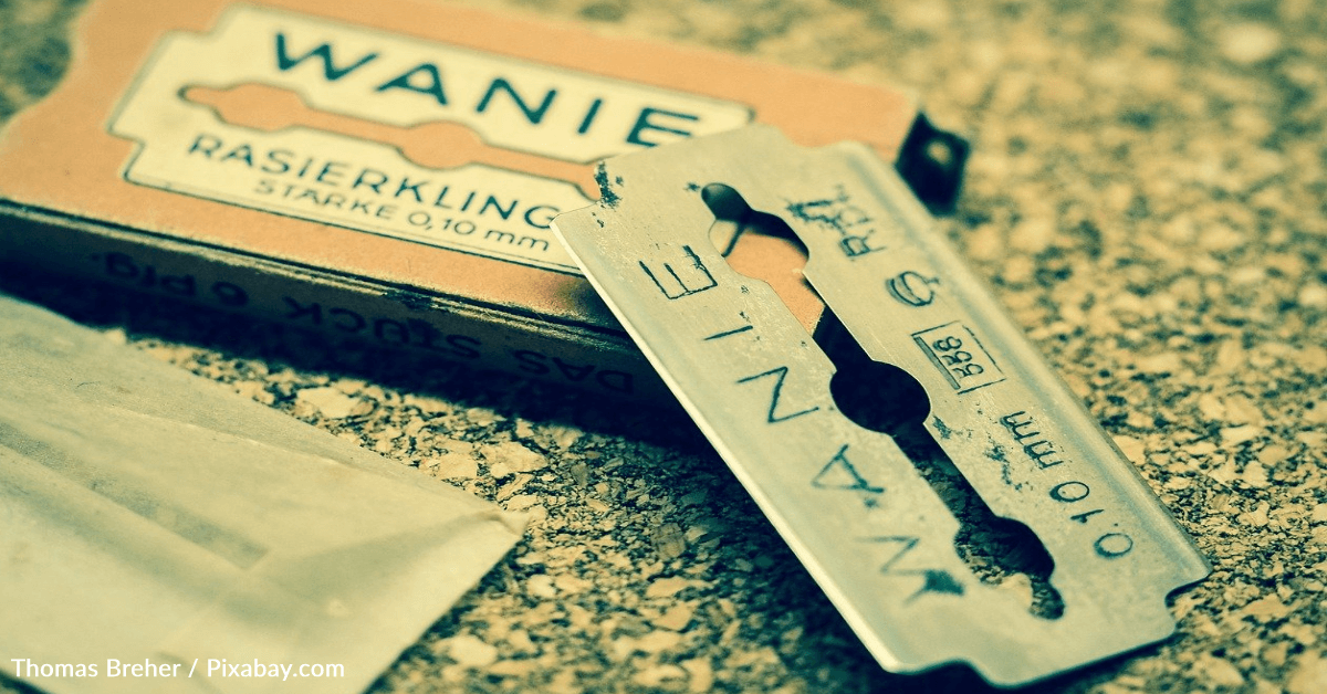 Why There Might Be Razor Blades Inside Your Home’s Walls Dusty Old Thing