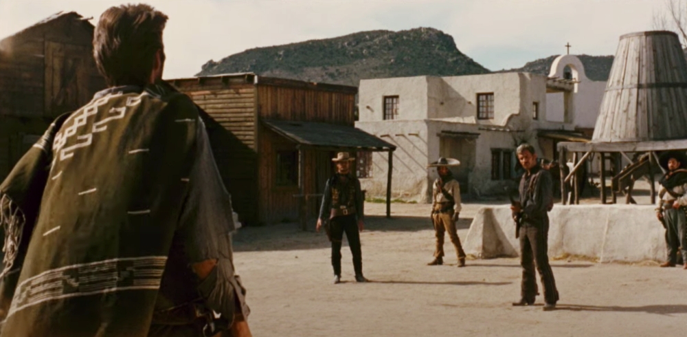 scene from Fistful of Dollars