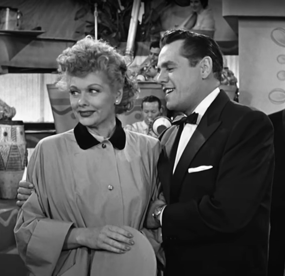 Lucille Ball and Desi Arnaz