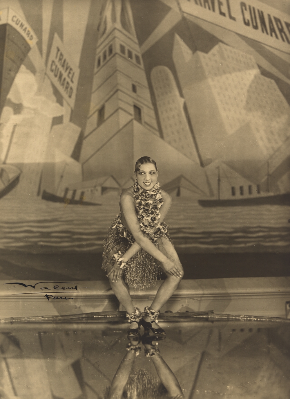 Josephine Baker on stage in 1926
