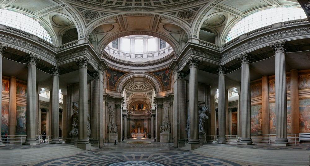 Pantheon Paris panoramic