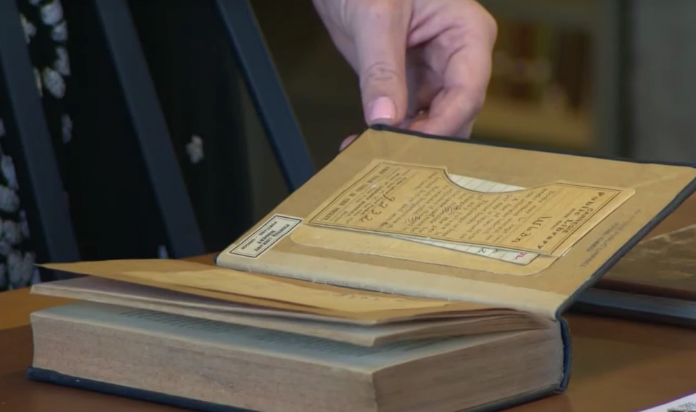 110 years overdue library book 