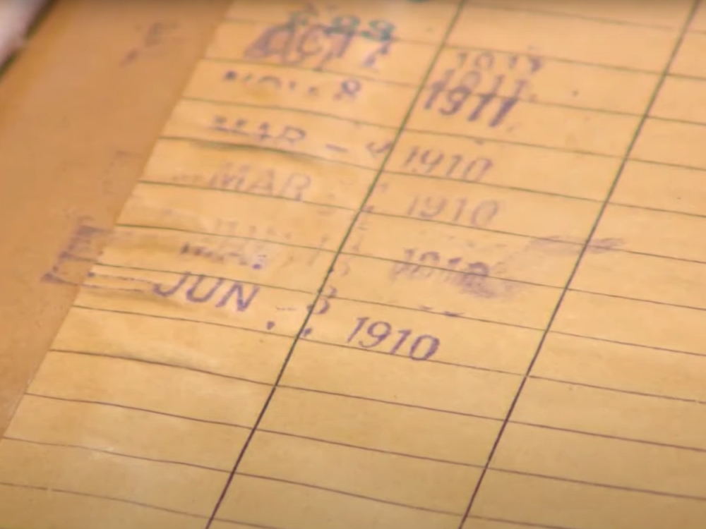 110 years overdue library book