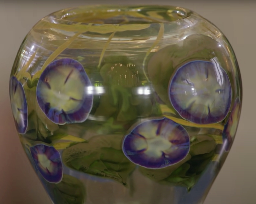 Tiffany vases on Antiques Roadshow