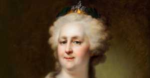 portrait of Catharine the Great