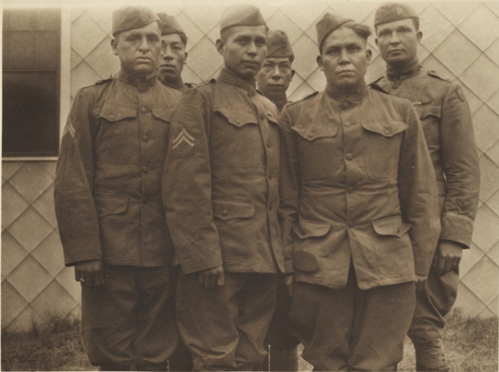  Choctaw code talkers WWI 