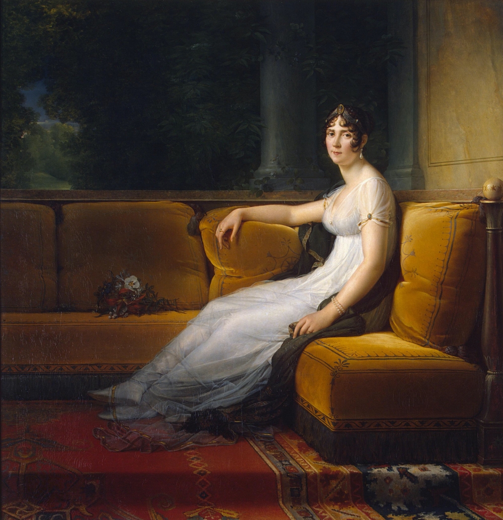 portrait painting of Joséphine Napoleon