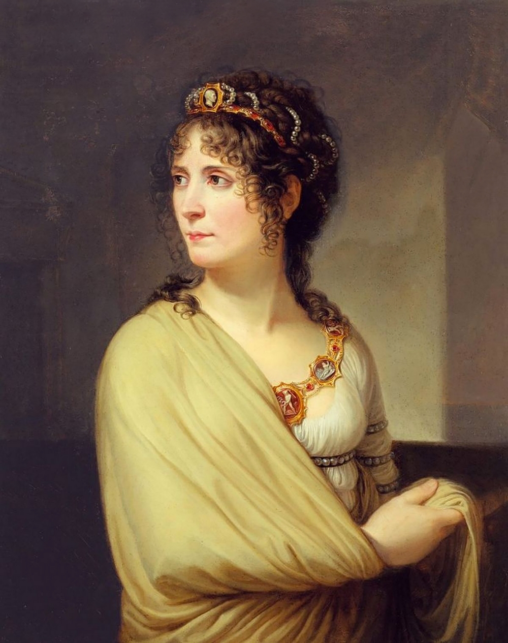 portrait painting of Joséphine Napoleon