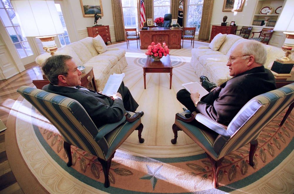 2002 George W Bush Oval Office