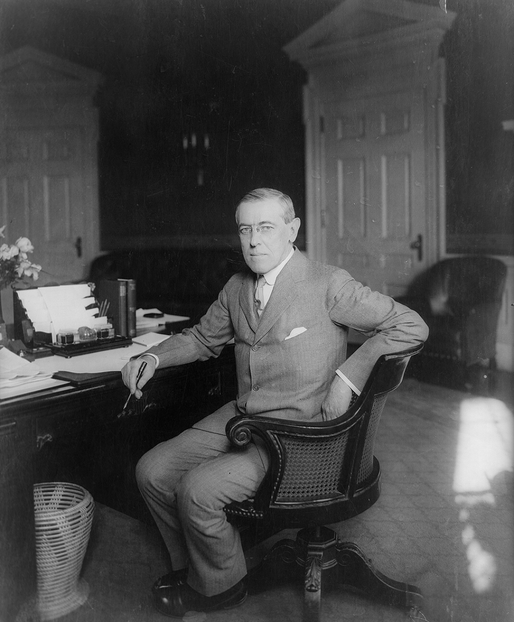 1913 Woodrow Wilson Oval Office