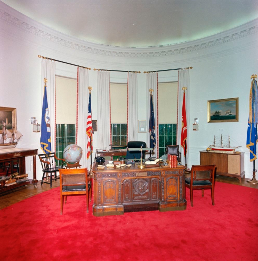 1963 JFK Oval Office