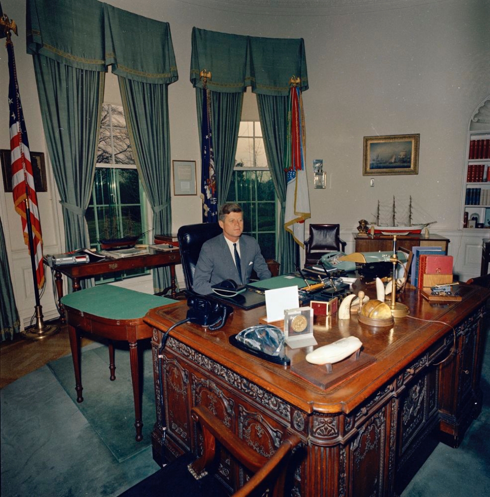 1962 JFK Oval Office