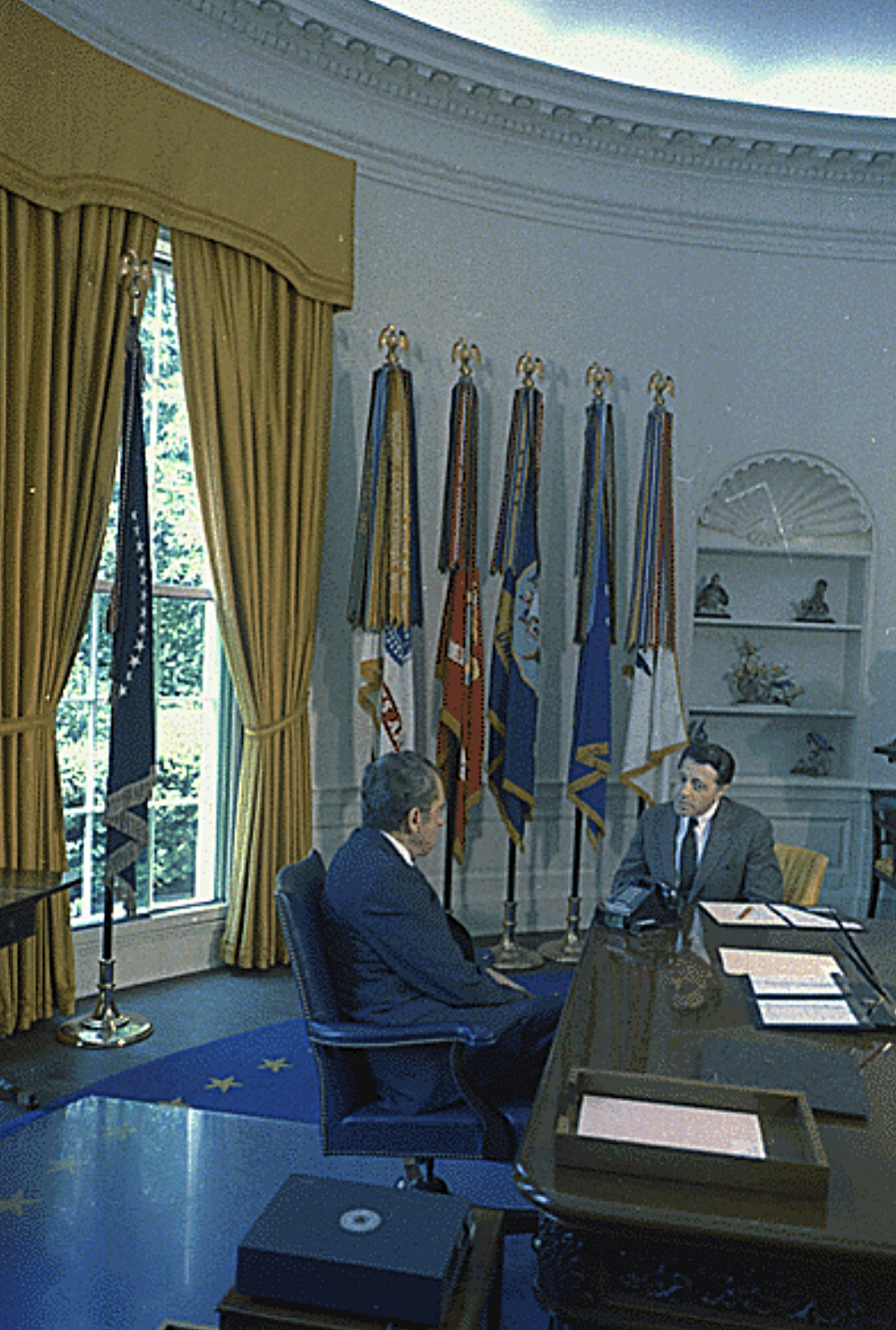 1974 Nixon Oval Office