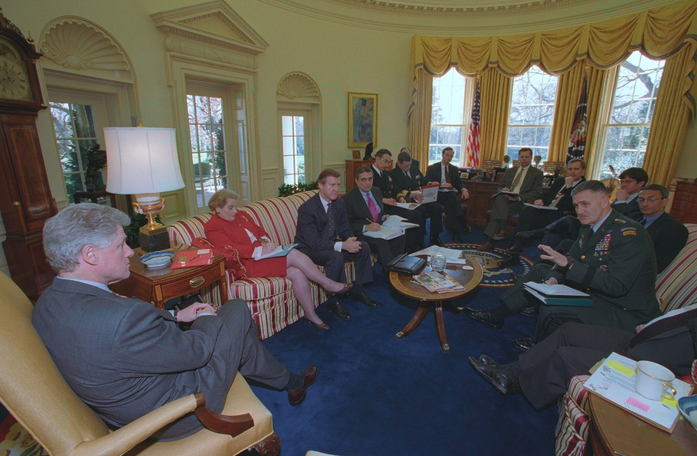 1999 Clinton Oval Office