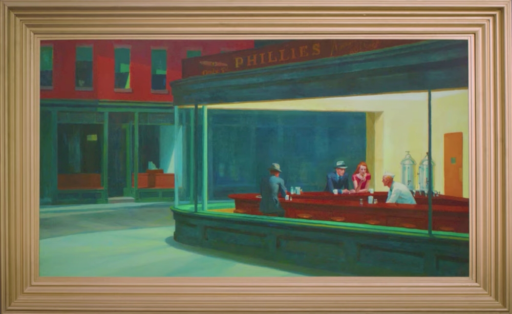 Nighthawks by Edward Hopper