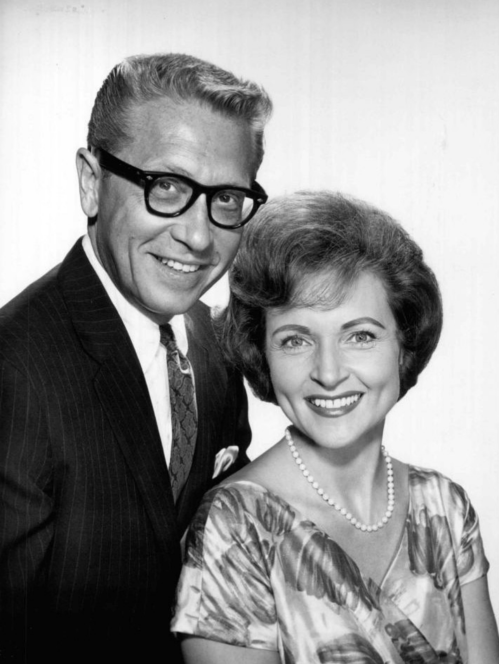 CBS promo photo of Allen Ludden Betty White