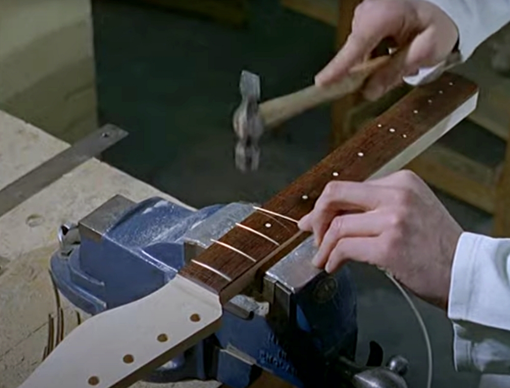 1965 electric guitar factory