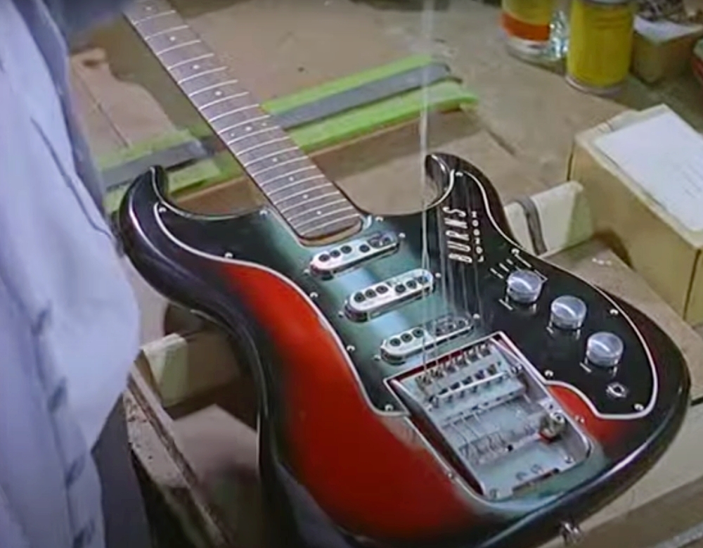 1965 electric guitar factory