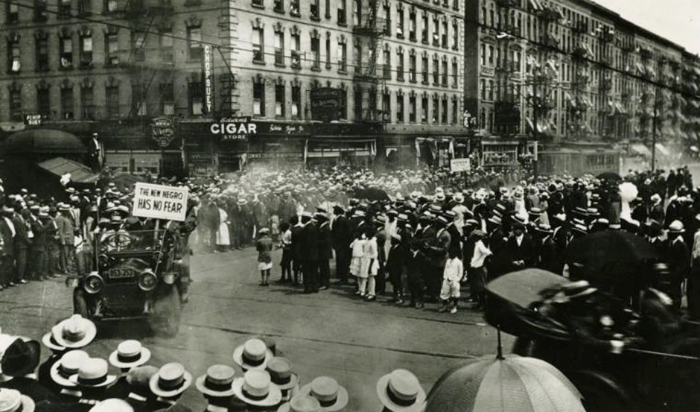 UNIA march in 1920 in NYC