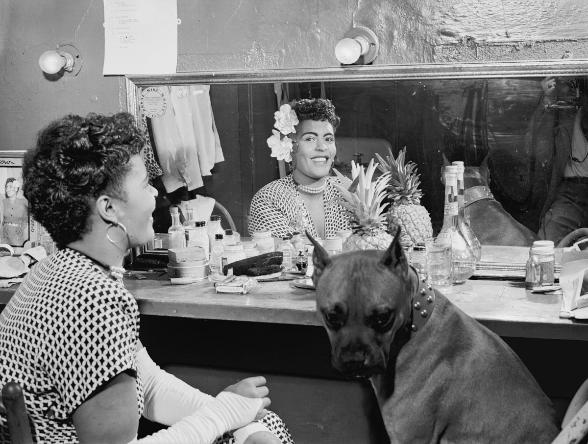 Billie Holiday dressing table 1946