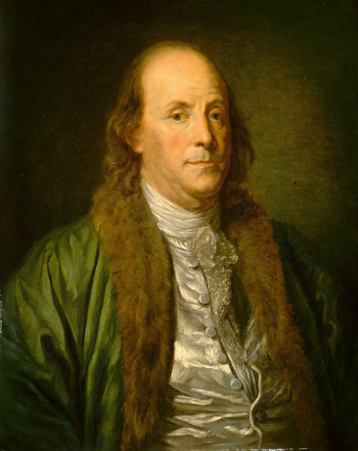 18th century painting of Benjamin Franklin