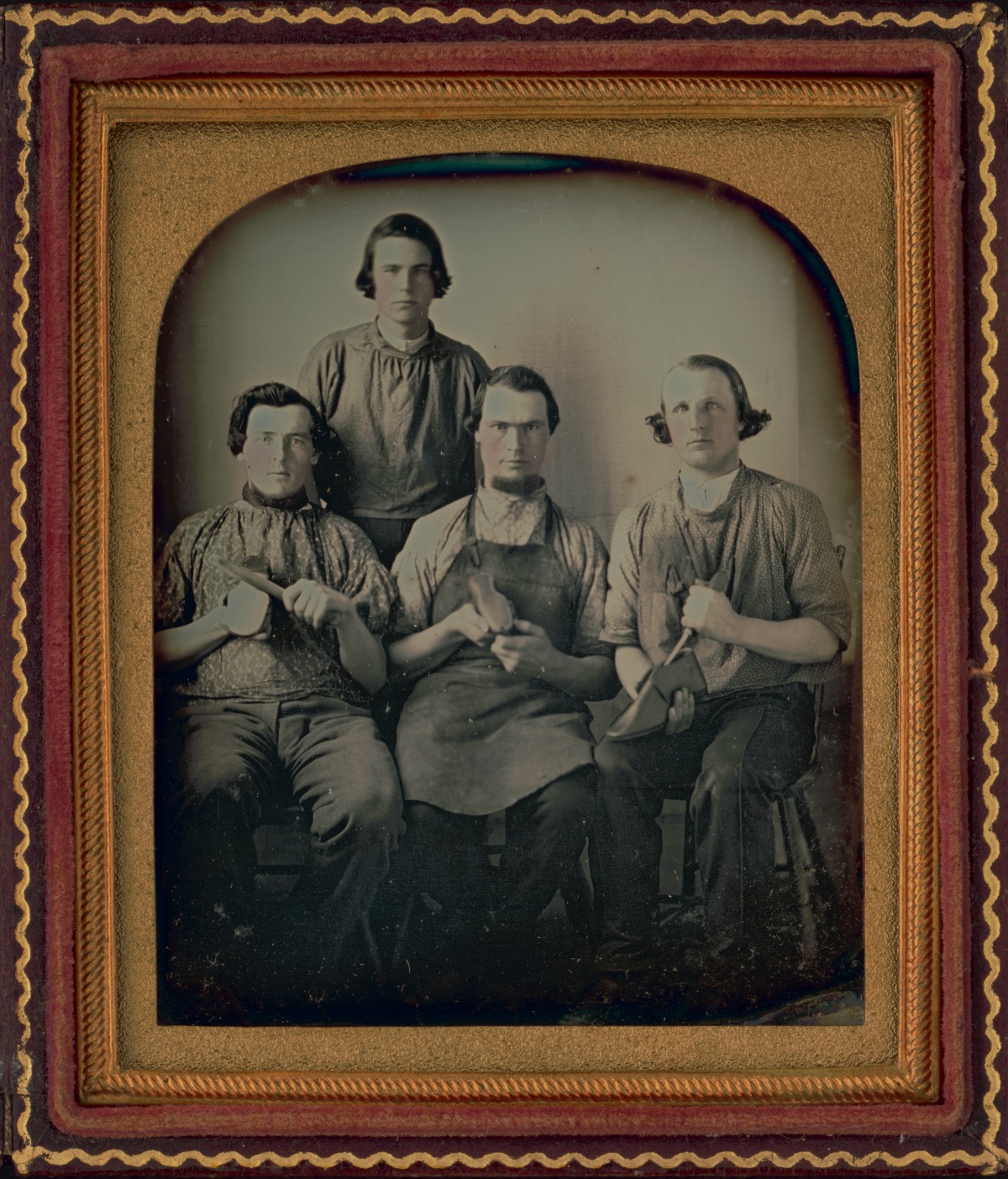group of 19th century cobblers