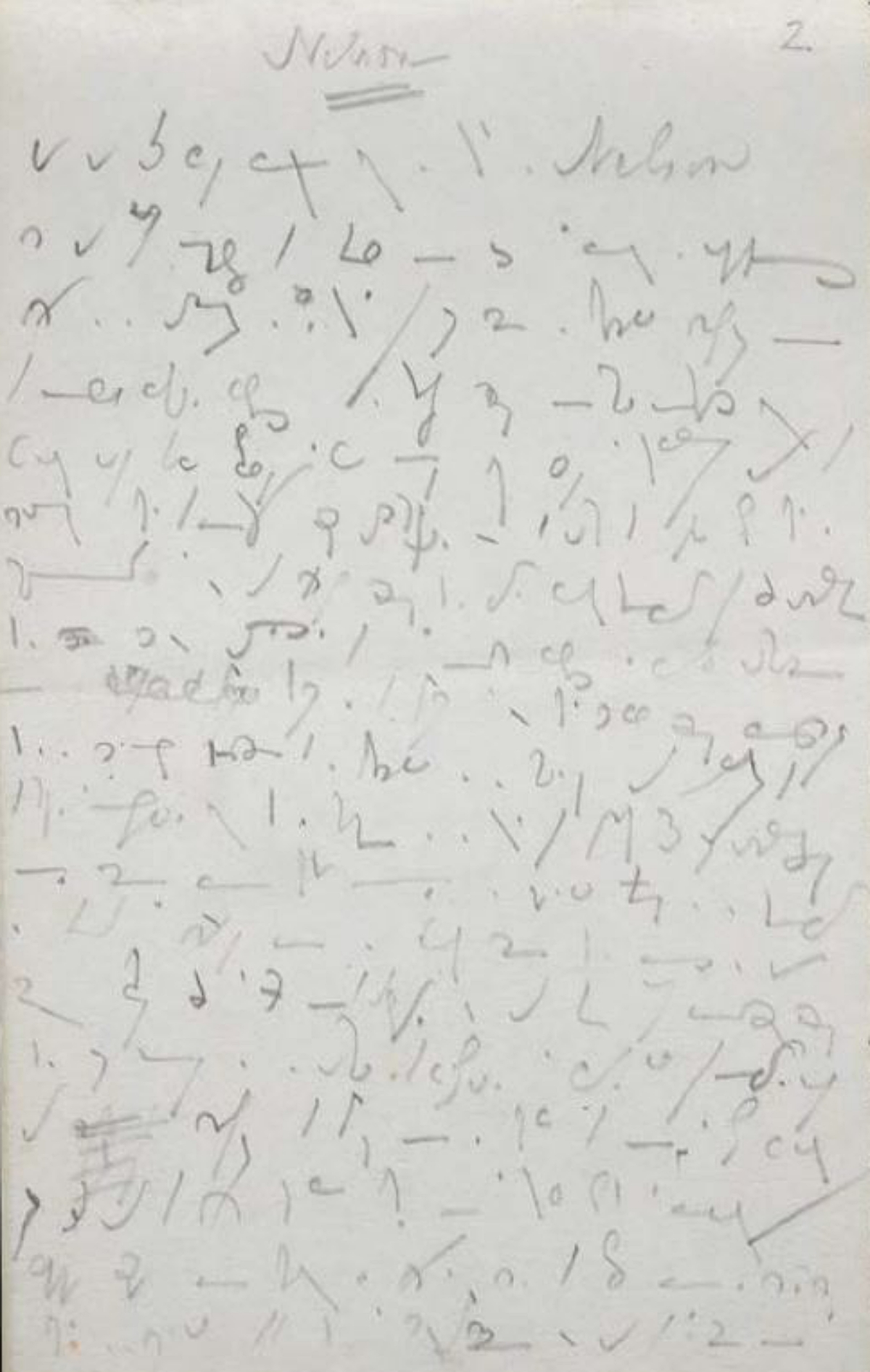 Arthur Stone Nelson shorthand