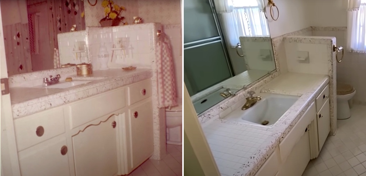 Patsy Cline's 1962 dream house main bathroom