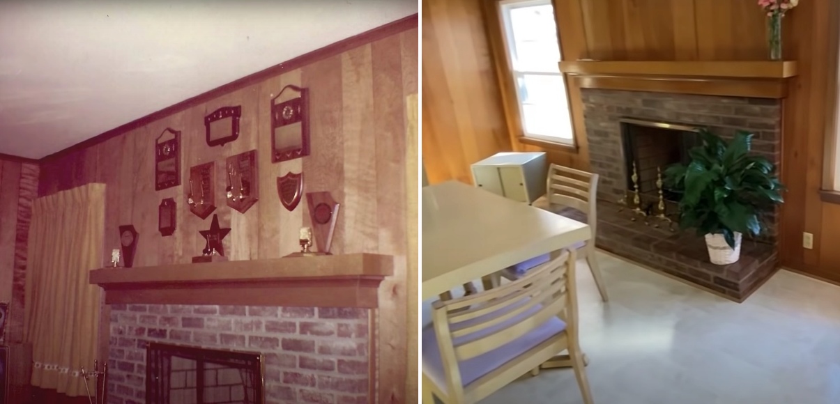 Patsy Cline's 1962 dream house dining room