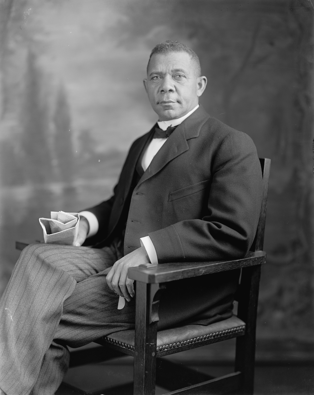 Booker T Washington portrait photo