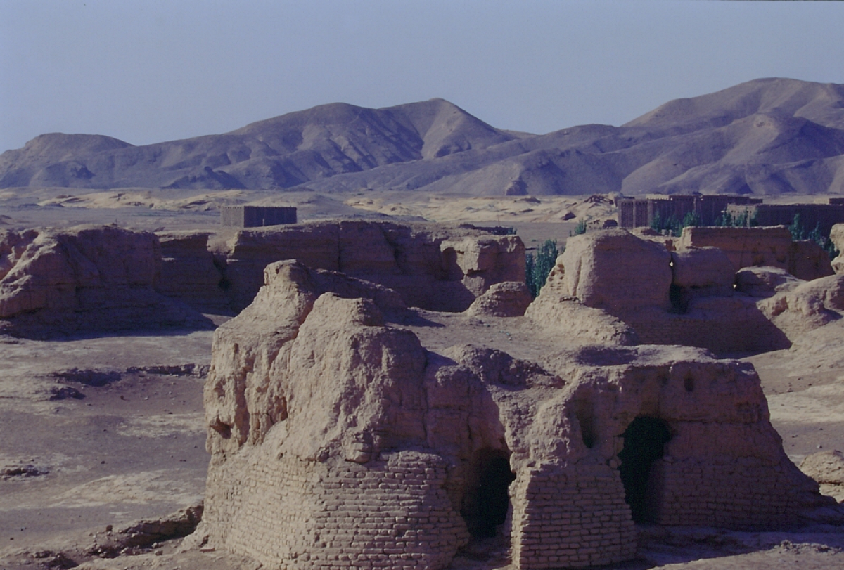 ancient ruins at Turfan