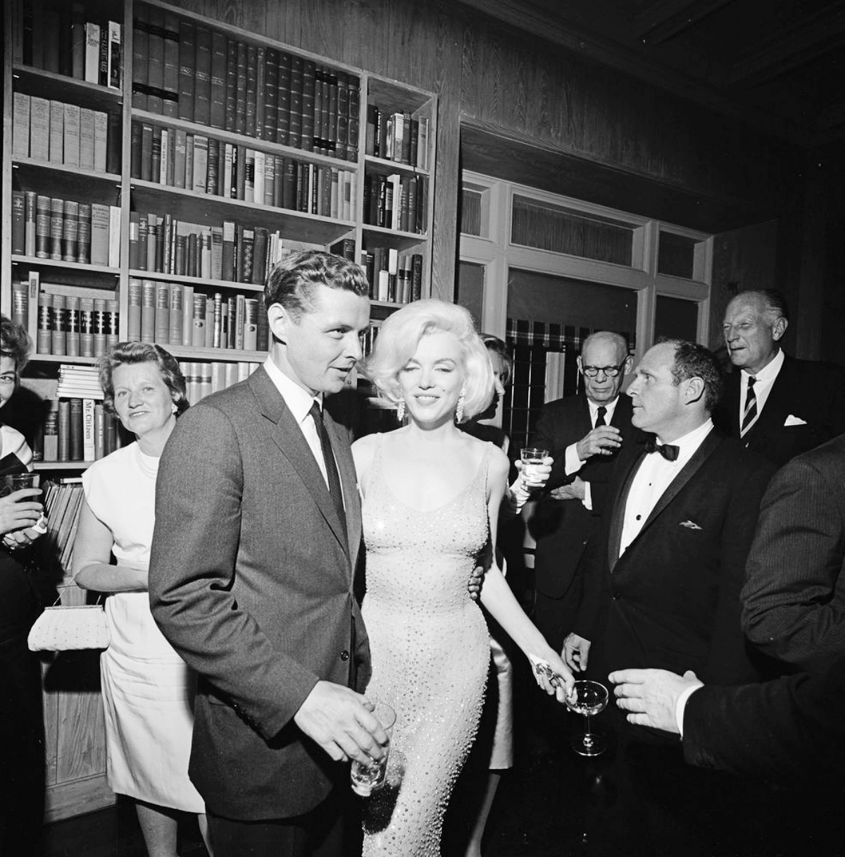 May 1962 Marilyn Monroe with Steve Smith