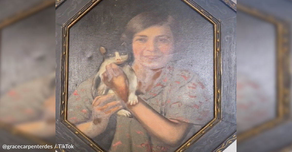 Woman Scores Valuable Painting At Goodwill For Less Than 30 Dusty