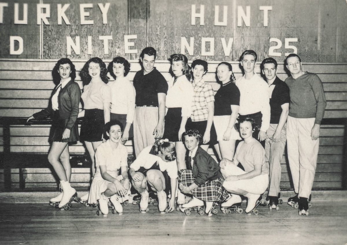 1950s roller skating party