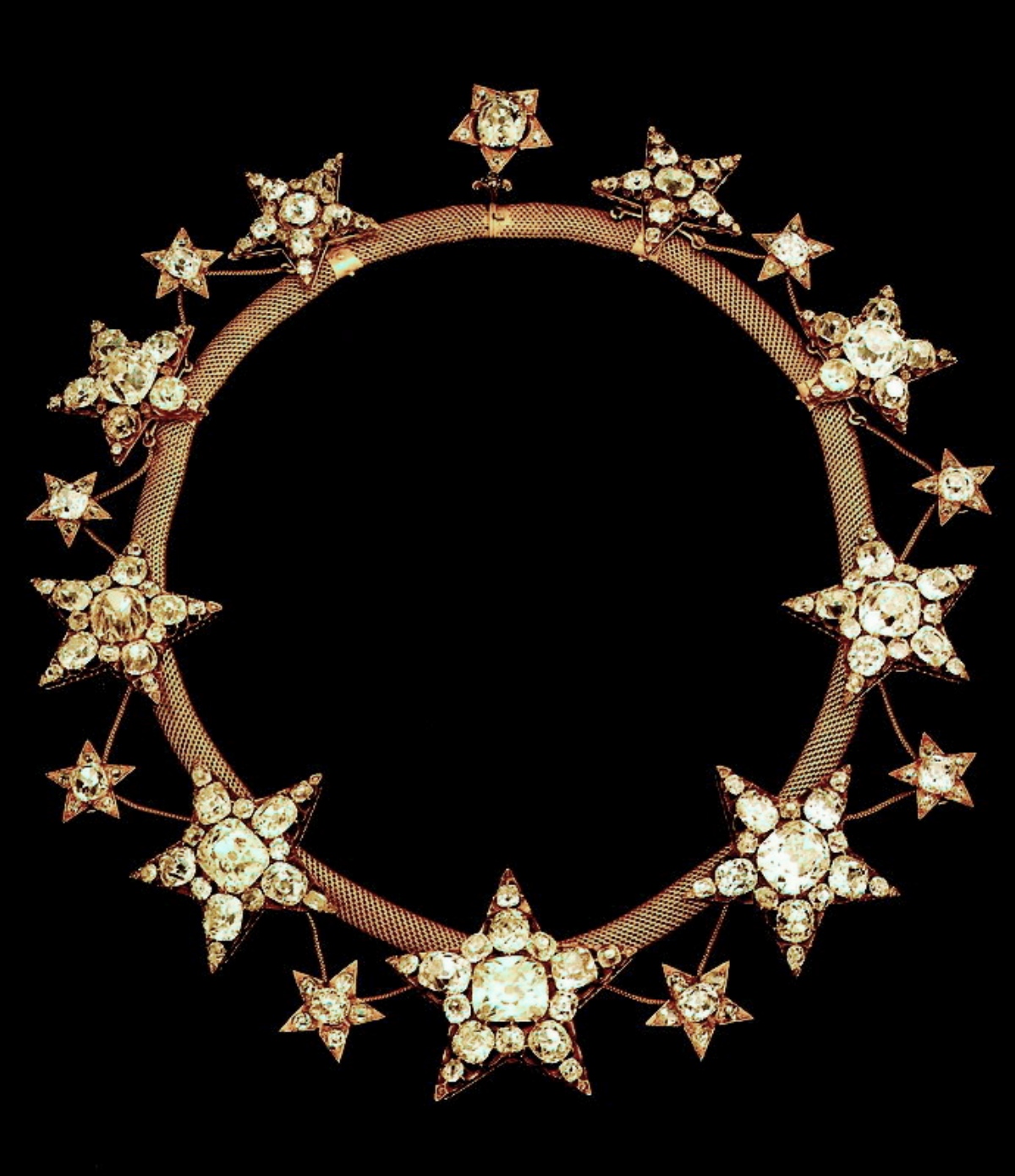 Necklace of the stars Portuguese crown jewels