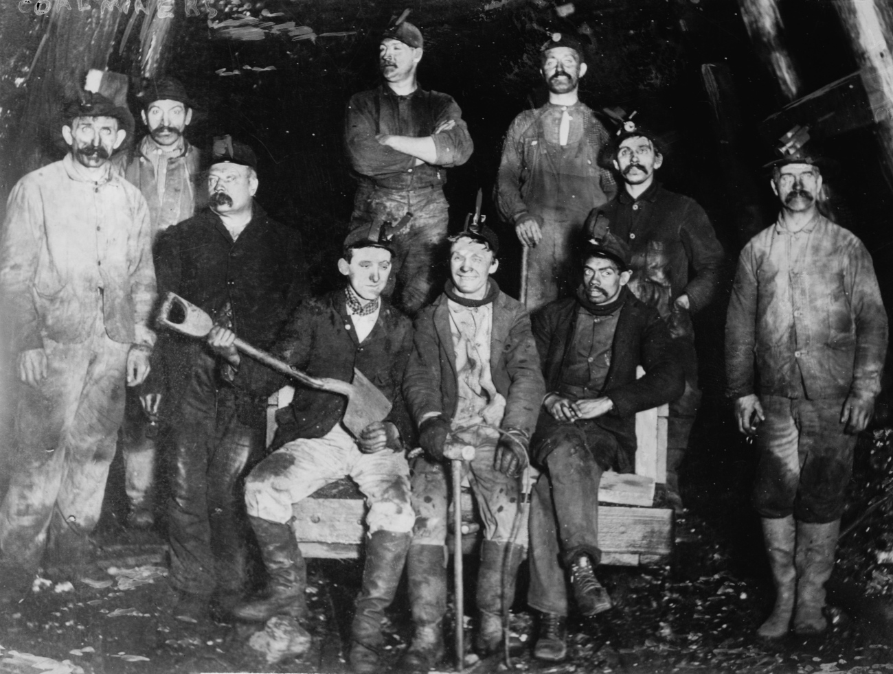 early 1900s miners