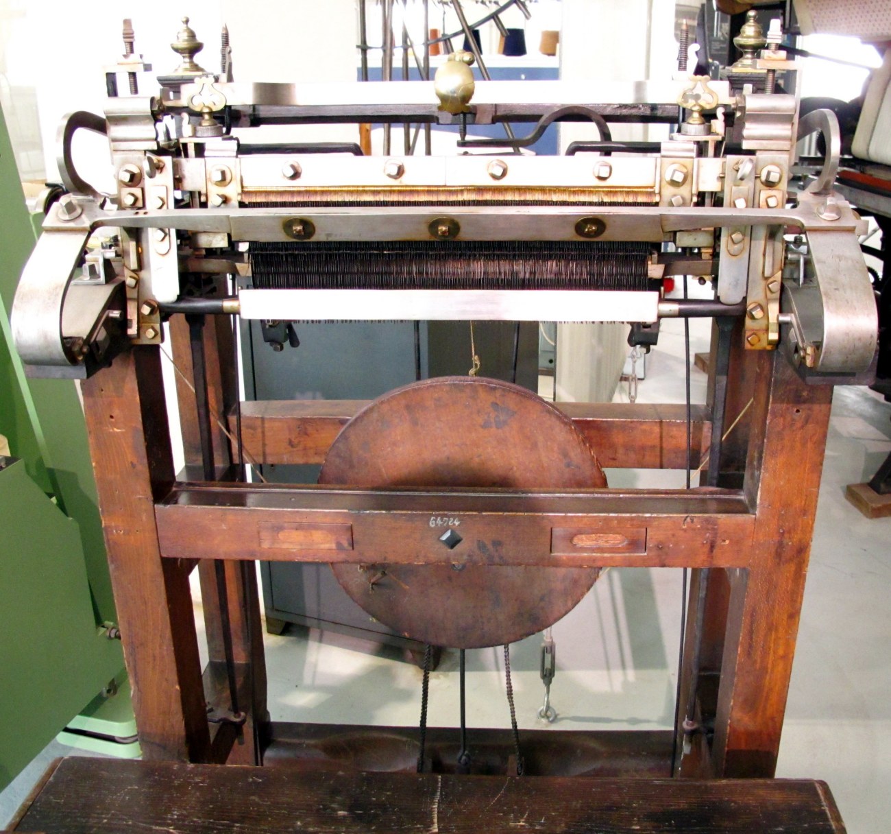 19th century knitting machine