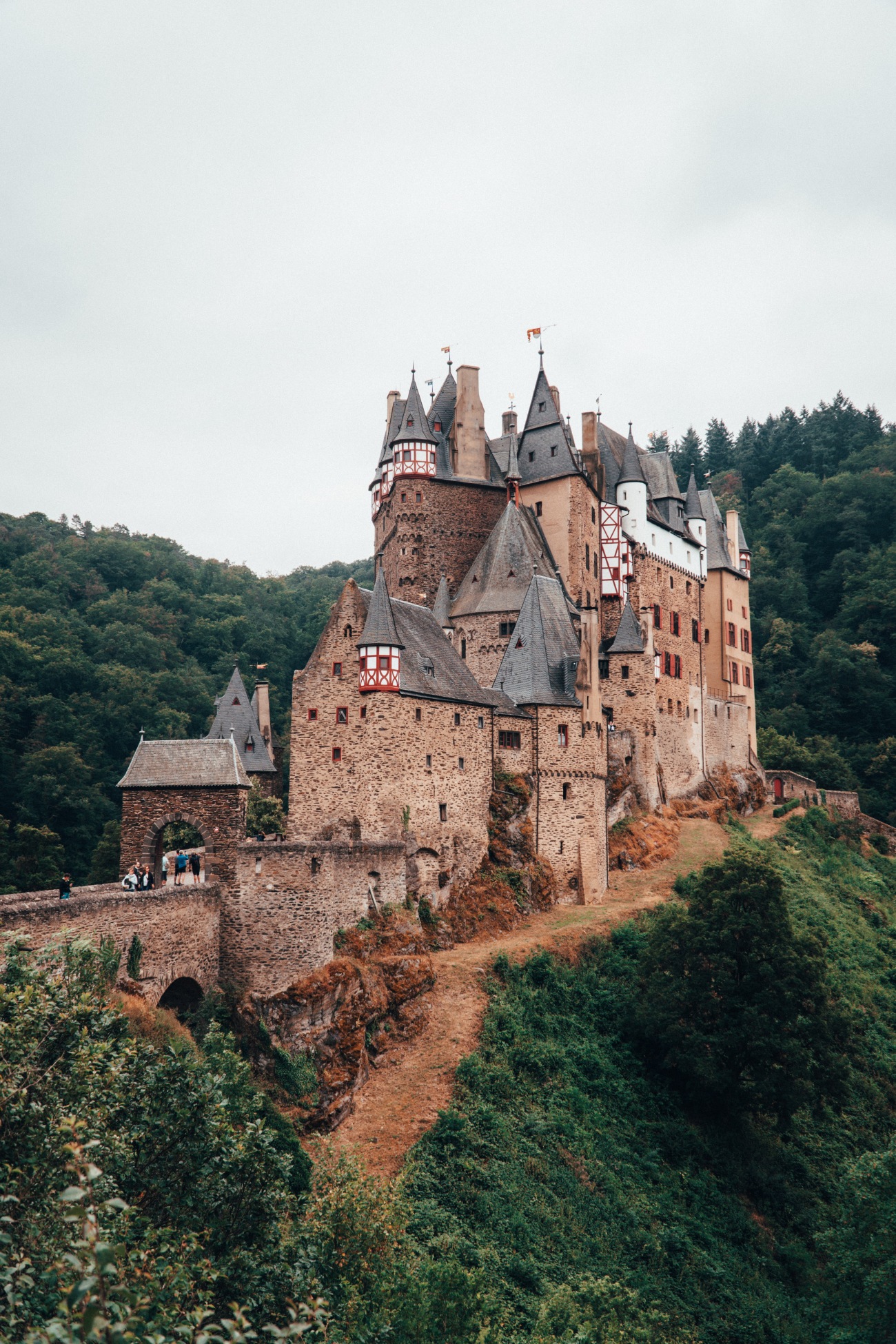 Eltz Castle from afar