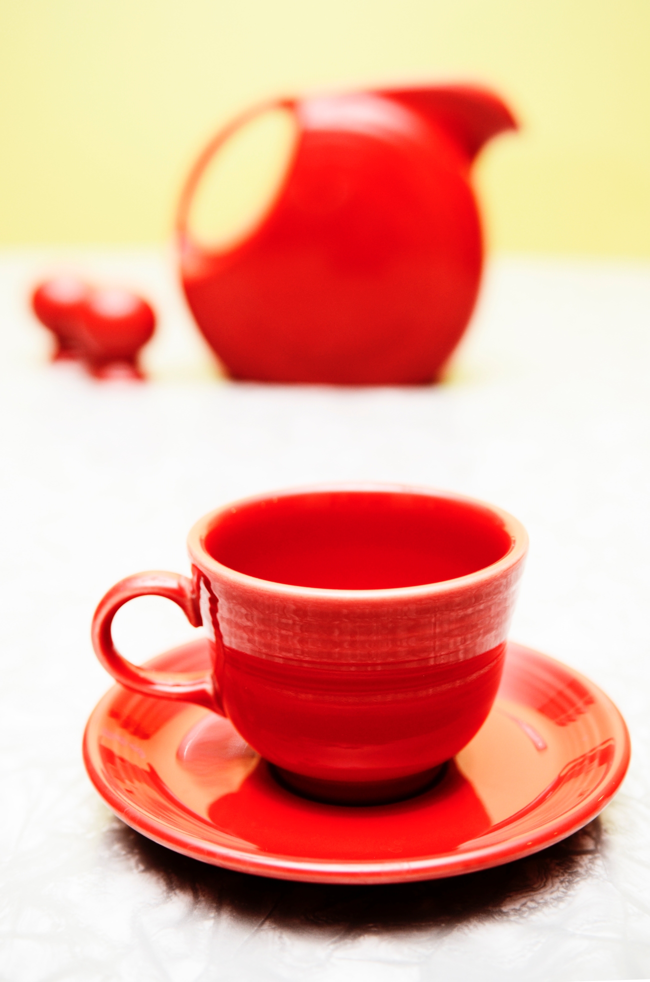 red fiestaware