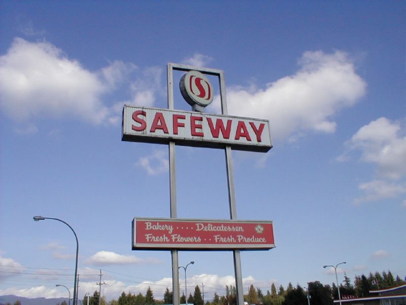 Safeway vintage sign