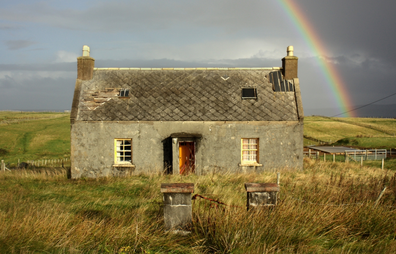 old house on the Isle of Lewis
