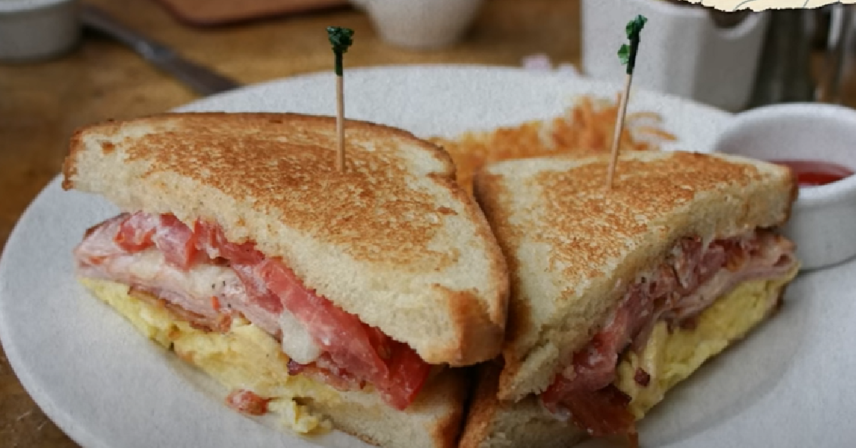 Bacon, Egg, and Cheese Breakfast Sandwich • Family Around the Table