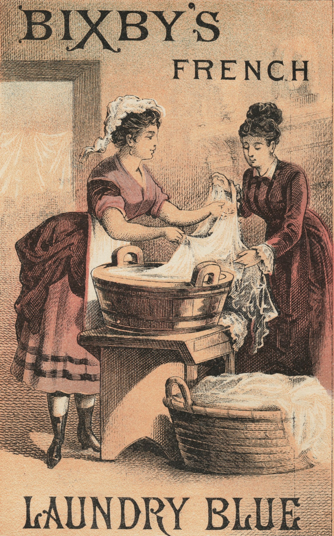 antique laundry bluing advertisement