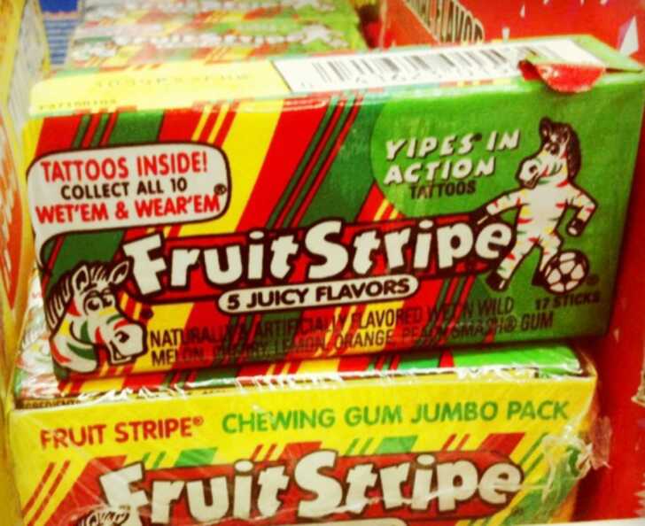Fruit Stripe Gum Is Gone Forever Dusty Old Thing