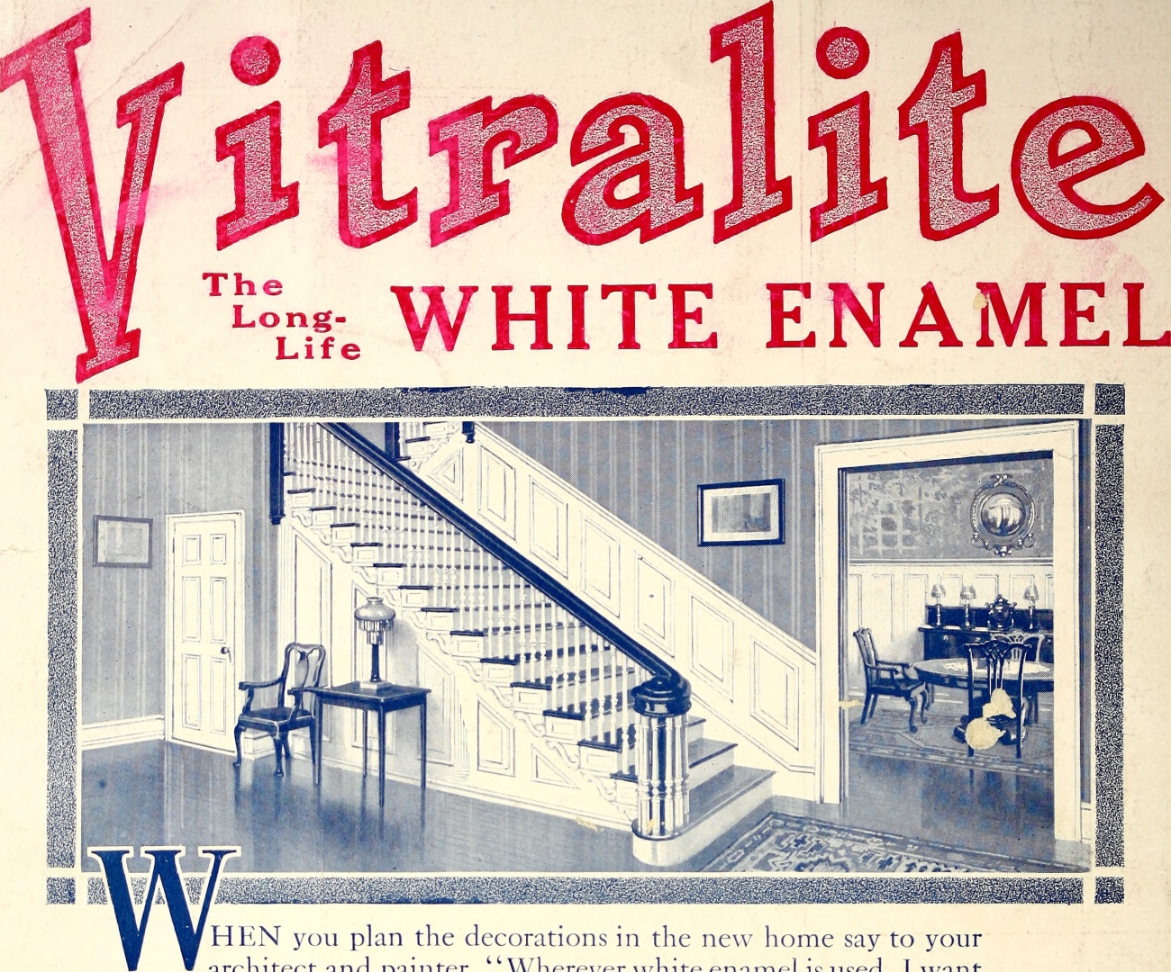 1911 Vitralite Advertisement