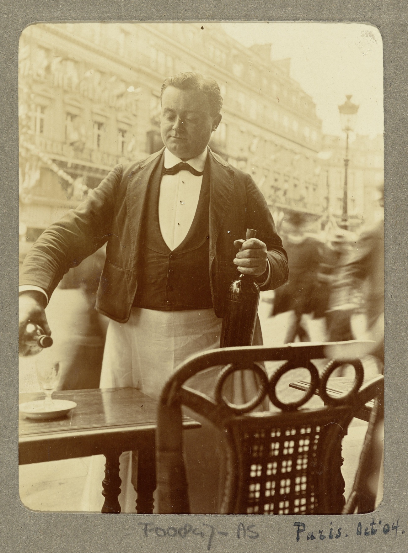 Paris Waiter 1904