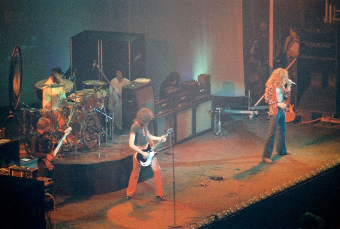 Led Zepplin Concert 1975