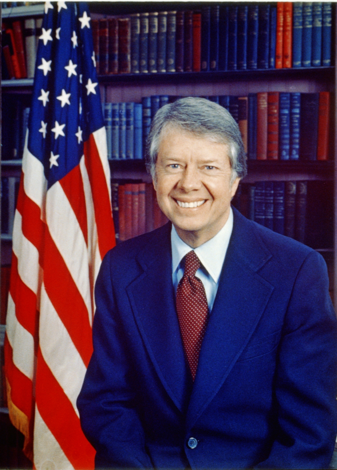 Jimmy Carter 1977 Official WH Portrait