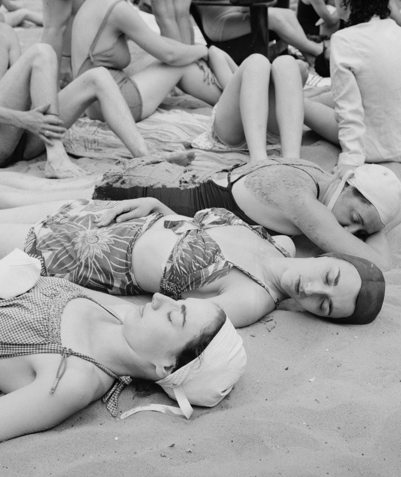 Women Lying on Sand 1943
