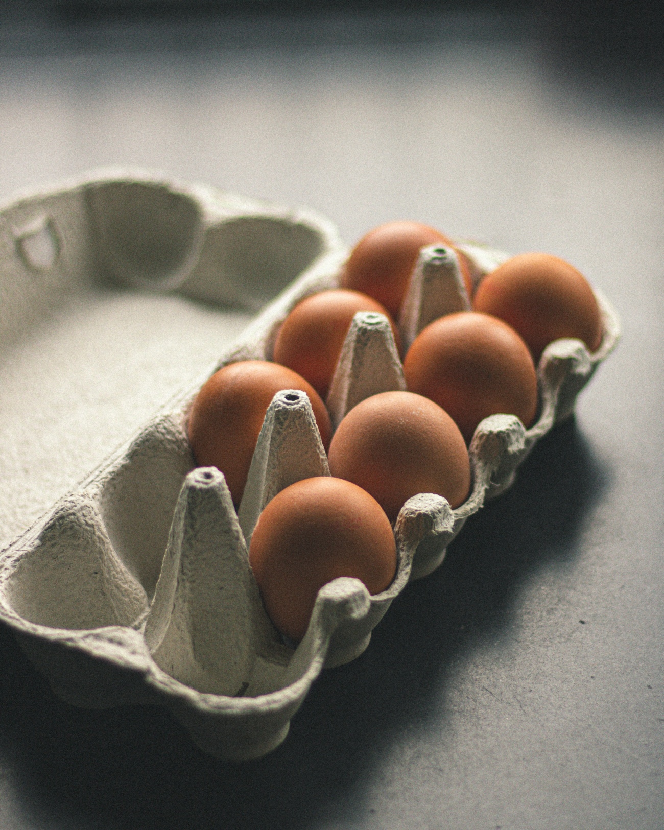 Brown Carton of Eggs